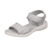 Scarpe da donna con zeppa dal design alla moda, sandali da spiaggia con suola spessa traspirante per un'eleganza estiva, grigio., 40 EU