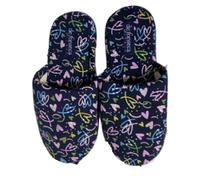 Scarpe da donna DE FONSECA - art. DE.ROMA TOP EW816 BLU FANTASIA pantofola
