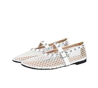 Scarpe Da Donna Estive Alla Con Fondo Piatto E Punta Chiusa Foro Antiscivolo Sandali In Plastica Gelatinosa Morbido Traspirante Estivi Plateau Zeppa Chiusi Sandalo Positano Comode per Spiaggia Vacanza