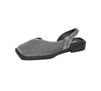 Scarpe Da Donna Estive Alla Con Fondo Piatto E Punta Chiusa Foro Antiscivolo Sandali In Plastica Gelatinosa Morbido Traspirante Estivi Plateau Zeppa Chiusi Sandalo Positano Comode per Spiaggia Vacanza