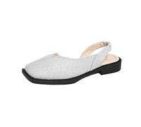 Scarpe Da Donna Estive Alla Con Fondo Piatto E Punta Chiusa Foro Antiscivolo Sandali In Plastica Gelatinosa Morbido Traspirante Estivi Plateau Zeppa Chiusi Sandalo Positano Comode per Spiaggia Vacanza