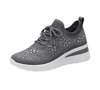 Scarpe da donna estive chic e comode tacchi con zeppa, scarpe da ginnastica alte da donna, scarpe da ginnastica larghe, unisex per tutte le stagioni, sneaker da jogging comode, scarpe da tennis