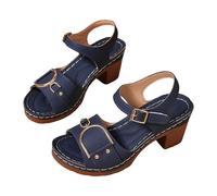 Scarpe da donna estive sandali da donna alla moda per attività all'aperto casual con comodo design a punta larga, ideali per la stagione primaverile ed estiva. Perfetto per jeans per uno stile senza