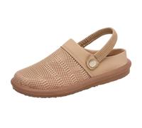 Scarpe da Donna in Mesh Traspirante a Due Vie Sandali con Punta Chiusa Suola Antiscivolo Morbide Calzature Casual Quotidiane