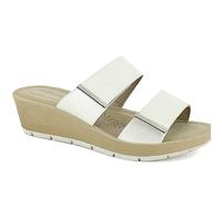 Scarpe da donna INBLU - art. RN12 - ciabatta doppio strappo bianco