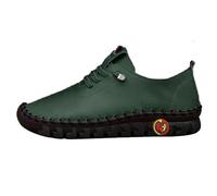Scarpe da donna morbide in tessuto traspirante Go Walking Slip in Sneakers Casual Scarpe da tennis per le donne sotto i 10 anni, Verde, 40 EU