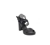NeroGiardini - Sandali Donna in Pelle - Nero 38