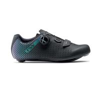Northwave Core Plus 2 nero/iridescente scarpe da strada da donna (39 EU)