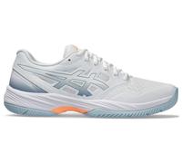 Scarpe da donna per badminton/squash Asics Gel-Court Hunter 3 - white/grey blue - Bianco (40)