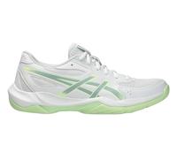 Scarpe da donna per badminton/squash Asics Gel-Rocket 12 - white/ocean haze - Bianco (40)