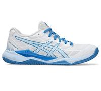 Scarpe da donna per badminton/squash Asics Gel-Tactic 12 - white/light blue - Bianco (39)