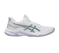 Scarpe da donna per badminton/squash Asics Netburner Ballistic FF 4 - white/dahlia - Bianco (40)