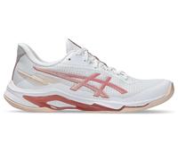 Scarpe da donna per badminton/squash Asics Netburner Ballistic FF 4 - white/rose rough - Bianco (39)