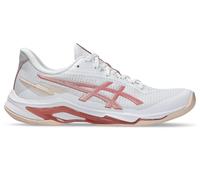 Scarpe da donna per badminton/squash Asics Netburner Ballistic FF 4 - white/rose rough - Bianco (39,5)