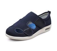 Scarpe da Donna per diabetici, Opzione inclusiva per Genere, Calzata Extra Larga, Ortopediche, Design per alleviare Il gonfiore dei Piedi, Leggere(Blue,37 EU)