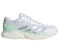 Scarpe da donna per il padel Adidas Courtquick Padel W - white/silvermetallic/clear mint - Menta (41 1/3)