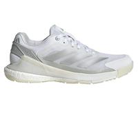 Scarpe da donna per il padel Adidas Crazyquick Boost Padel - cloud white/silver metallic/zero metallic - Bianco (42)