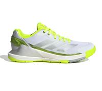 Scarpe da donna per il padel Adidas Crazyquick Lightstrike Padel W - lucid lemon/silver metallic/wonder silver - Multicolore (40)