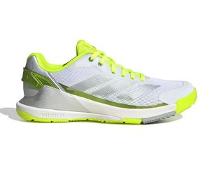 Scarpe da donna per il padel Adidas Crazyquick Lightstrike Padel W - lucid lemon/silver metallic/wonder silver - Multicolore (38)