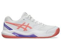Scarpe da donna per il padel Asics Gel-Dedicate 8 Padel - white/guava - Bianco (42)
