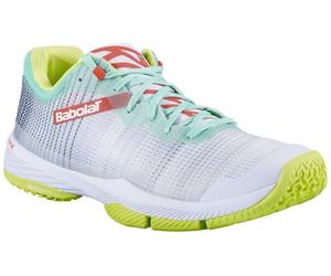 Scarpe da donna per il padel Babolat Jet Ritma - grey/spring bouquet - Multicolore (41)