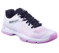 Scarpe da padel da donna Babolat Sensa Women White/ Lilac EUR 38,5