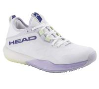 HEAD Women's Motion PRO Padel - Scarpe da Padel da Donna, Colore: Bianco/Lavanda, EU 39
