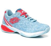 Scarpe da donna per il padel Lotto Superrapida 200 PRT W - clear water/calypso pink/mosaic blue (41)