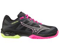 Scarpe da donna per il padel Mizuno Wave Exceed Light Padel - ebony/pinkglo/neolime (41)