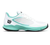 Scarpe da donna per il padel Wilson Hurakn Lite - white/turquoise/black - Bianco (40 2/3)