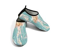Scarpe da donna per sport acquatici ad asciugatura rapida, da spiaggia, con meduse oceaniche, creative, a tema marino, senza lacci, per escursionismo, surf, yoga, Medusa oceanica, 38.5/39.5 EU