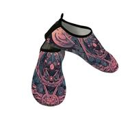 Scarpe da donna per sport acquatici ad asciugatura rapida, da spiaggia, nuoto, Magic Circle, senza lacci, per escursionismo, surf, yoga, Cerchio Magico, 37/38 EU