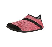 Scarpe da donna per sport al chiuso e calzini per uomini e donne non silenziose scarpe da corsa per adulti calzini da yoga calzini educativi calzini carino sneaker per donne, Rosso anguria, 39 EU