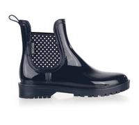 Regatta Lady Harriett II - Stivali di Gomma da Donna, a Vita Bassa, alla Caviglia, Navy Bianco Sabbia, 40 EU