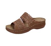 Scarpe da donna Sandali con zeppa con suola spessa Sandali con una gamba a alla moda
