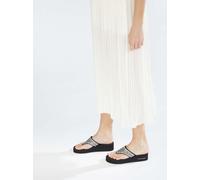 scarpe da donna scarpa infradito ciabattine zeppa Laura Biagiotti strass mare