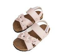 Scarpe da donna, scarpe da spiaggia casual e comode in legno tenero per neonata con suola morbida con lacci e sandali