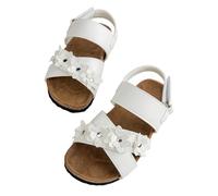 Scarpe da donna, scarpe da spiaggia casual e comode in legno tenero per neonata con suola morbida con lacci e sandali