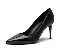 Scarpe da Donna Scarpe da Sposa Décolleté da Donna con Tacco Alto Scarpe da Donna in Pelle Verniciata Nuda Scarpe con Tacco per Donna