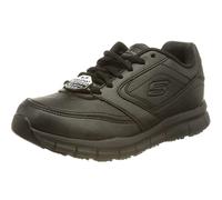 Skechers Nampa Wyola, Scarpe da ginnastica Donna, Nero Sintetico Pu, 35 EU
