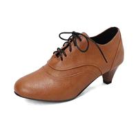 Scarpe da donna vintage Dirndl, scarpe per il tempo libero con fibbia, per il lavoro, pompe tradizionali in pelle, scarpe da ballo, ortopediche, eleganti, Chunky tradizionali, per feste e décolleté