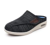 Scarpe da Edema diabetico da Uomo con Memory Foam Scarpe da Passeggio Regolabili per Anziani Artrite Edema Piedi gonfi Pollice valgo