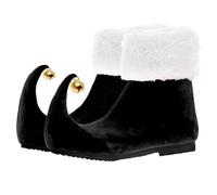 Scarpe da elfo di Natale per adulti comode scarpe da clown divertenti in