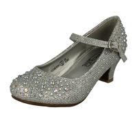 Scarpe Da Festa Con Tacco Kitten Sparkly Spot On Per Ragazze