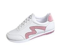 Scarpe da fitness da donna, in rete, per camminare, ad aria, scarpe da ginnastica ortopediche, antiscivolo, per corsa, attività all'aria aperta, per il fitness, per la corsa su strada, Colore: rosa