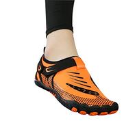 Scarpe da fitness indoor scarpe da salto con la corda per uomo e donna scarpe da tapis roulant ammortizzanti scarpe da allenamento fitness scarpe sportive a cinque dita ( Color : Orange , S : 41 EU )