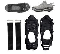 Scarpe da ghiaccio - lunghe 26 - 30 cm, resistenti e antiscivolo, per camminare, neve, sentieri ghiacciati, arrampicata, escursionismo, , alpinismo, zaino in spalla, sicurezza all'aperto, uomini