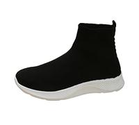 Scarpe da ginnastica alte da donna in memory foam, traspiranti, in rete chic, antiscivolo, extra larghe, scarpe ortopediche, scarpe sportive leggere e comode, scarpe da tennis per palestra all'aperto