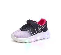 Scarpe da ginnastica antiscivolo da ragazza arcobaleno casual comode leggere traspiranti in esecuzione alla moda antiscivolo da indossare tutti i giorni atletica plimsolls palestra appartamenti, Nero