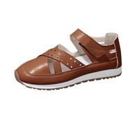 Scarpe da ginnastica antiscivolo, traspiranti, leggere, morbide, sportive, antiscivolo, leggere, per il fitness, scarpe da corsa su strada, leggere, leggere, per il fitness, marrone, 41 EU